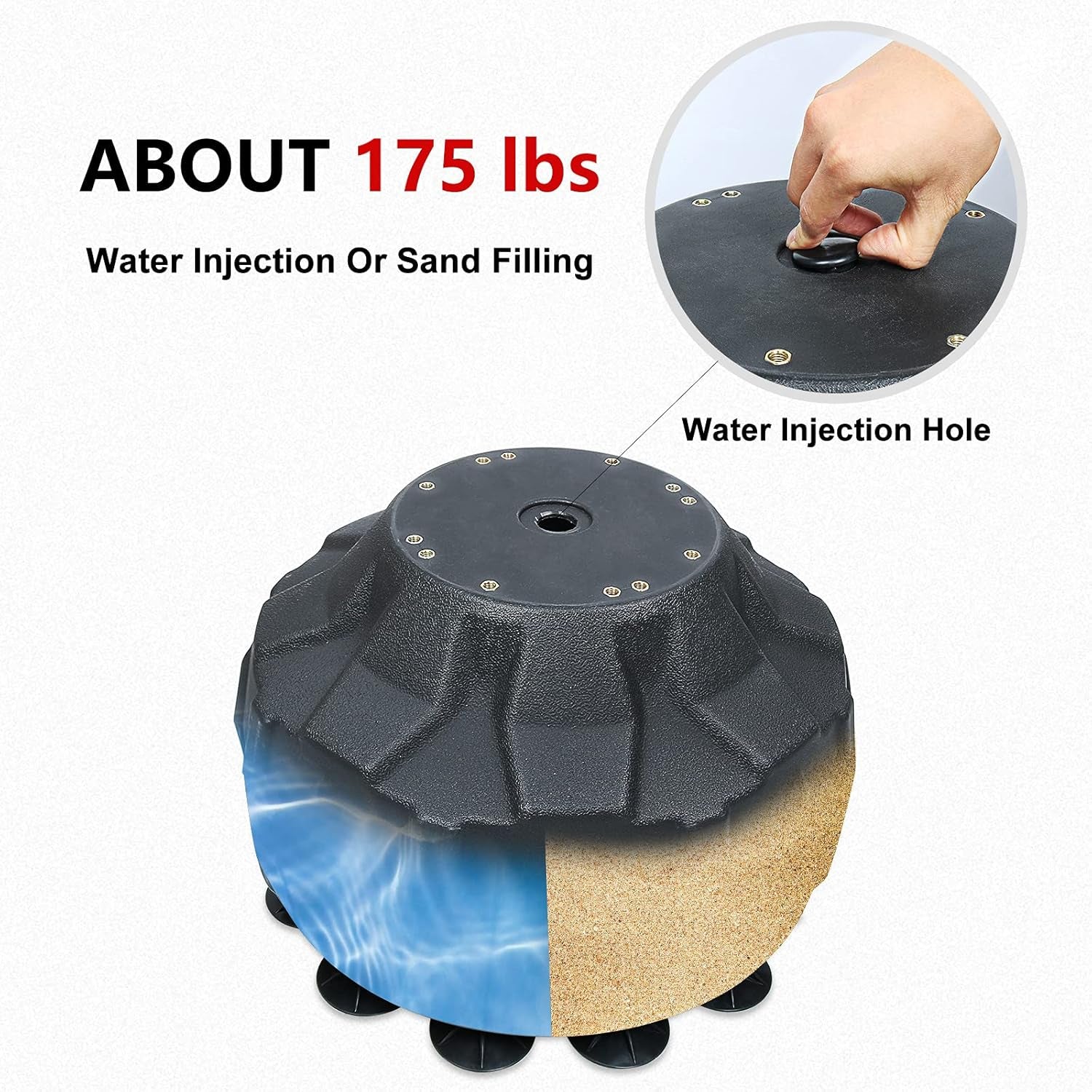 Heavy-Duty Adjustable Height Free Standing Speed Bag for Boxing Skills Training (57" - 74.8")